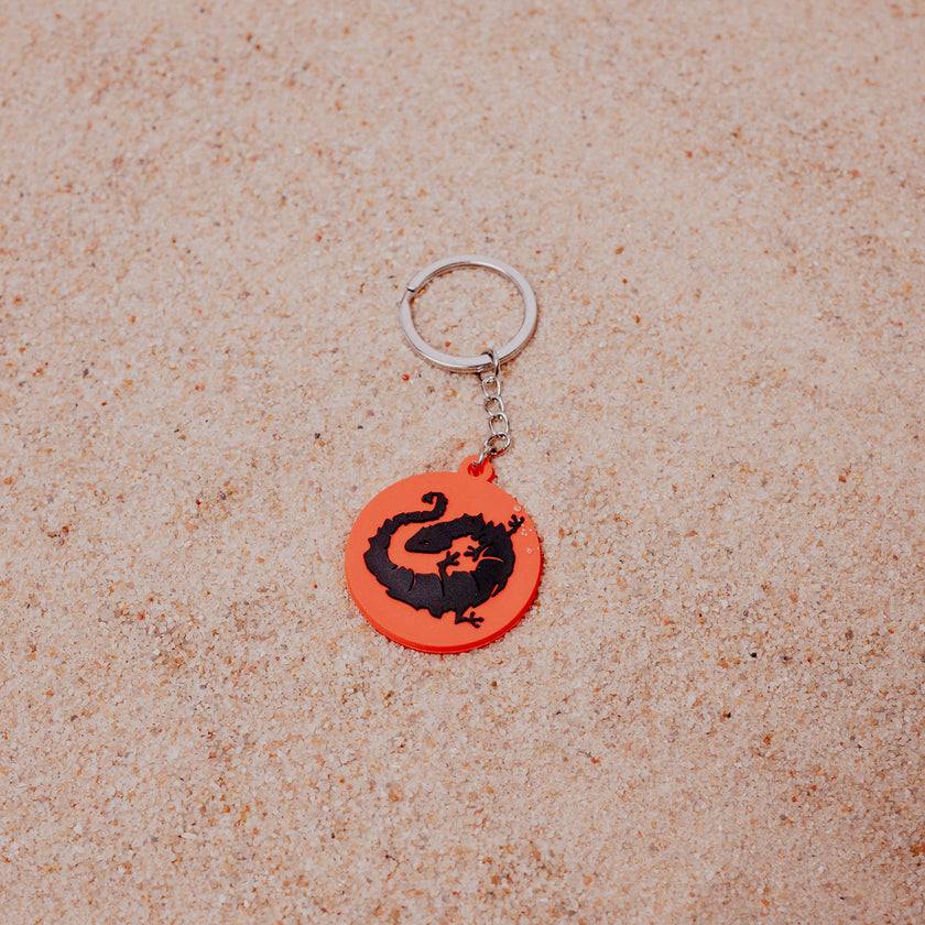 Orange Key Ring